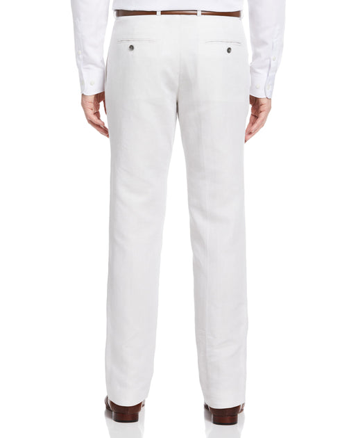 Men's Twill Flat Front Suit Pant | Perry Ellis