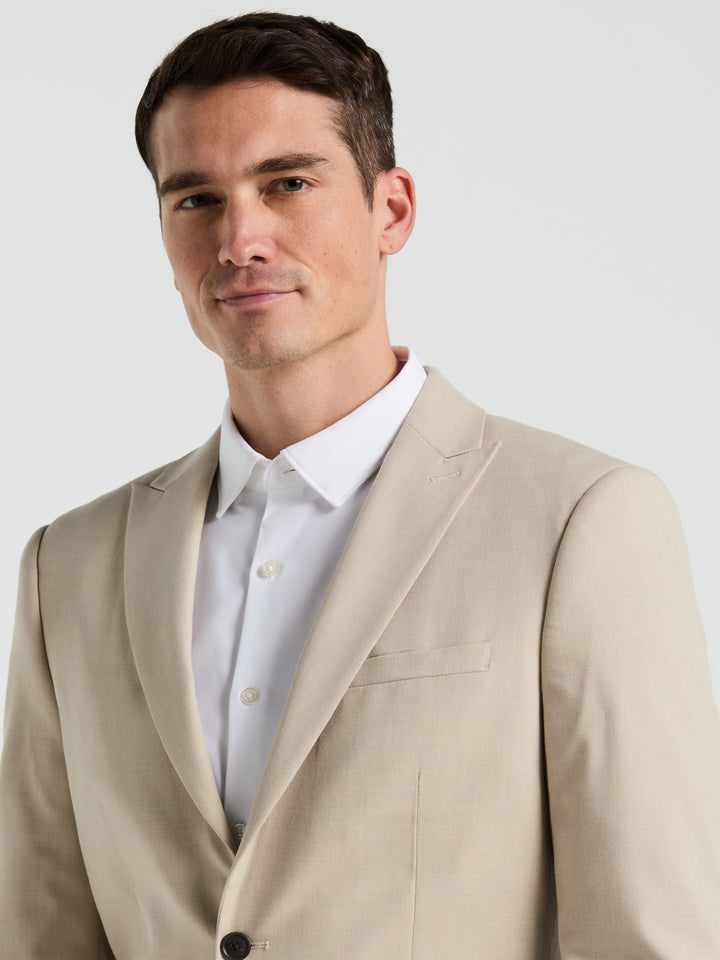 Slim Fit Louis Suit Jacket (Island Fossil)