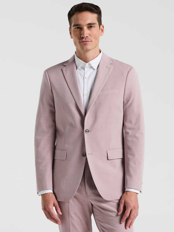 Dobby Louis Slim Fit Suit Jacket (Orchid Ice) 