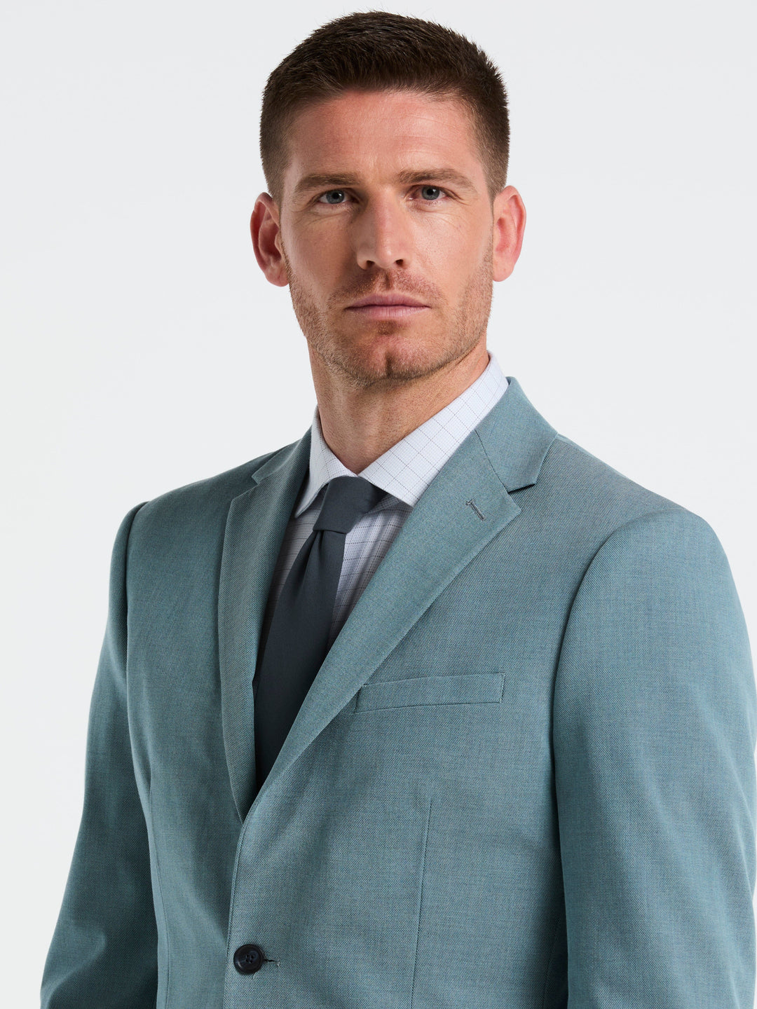 Dobby Louis Slim Fit Suit Jacket (Reef Waters) 
