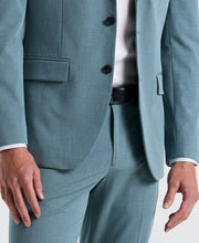 Dobby Louis Slim Fit Suit Jacket (Reef Waters) 