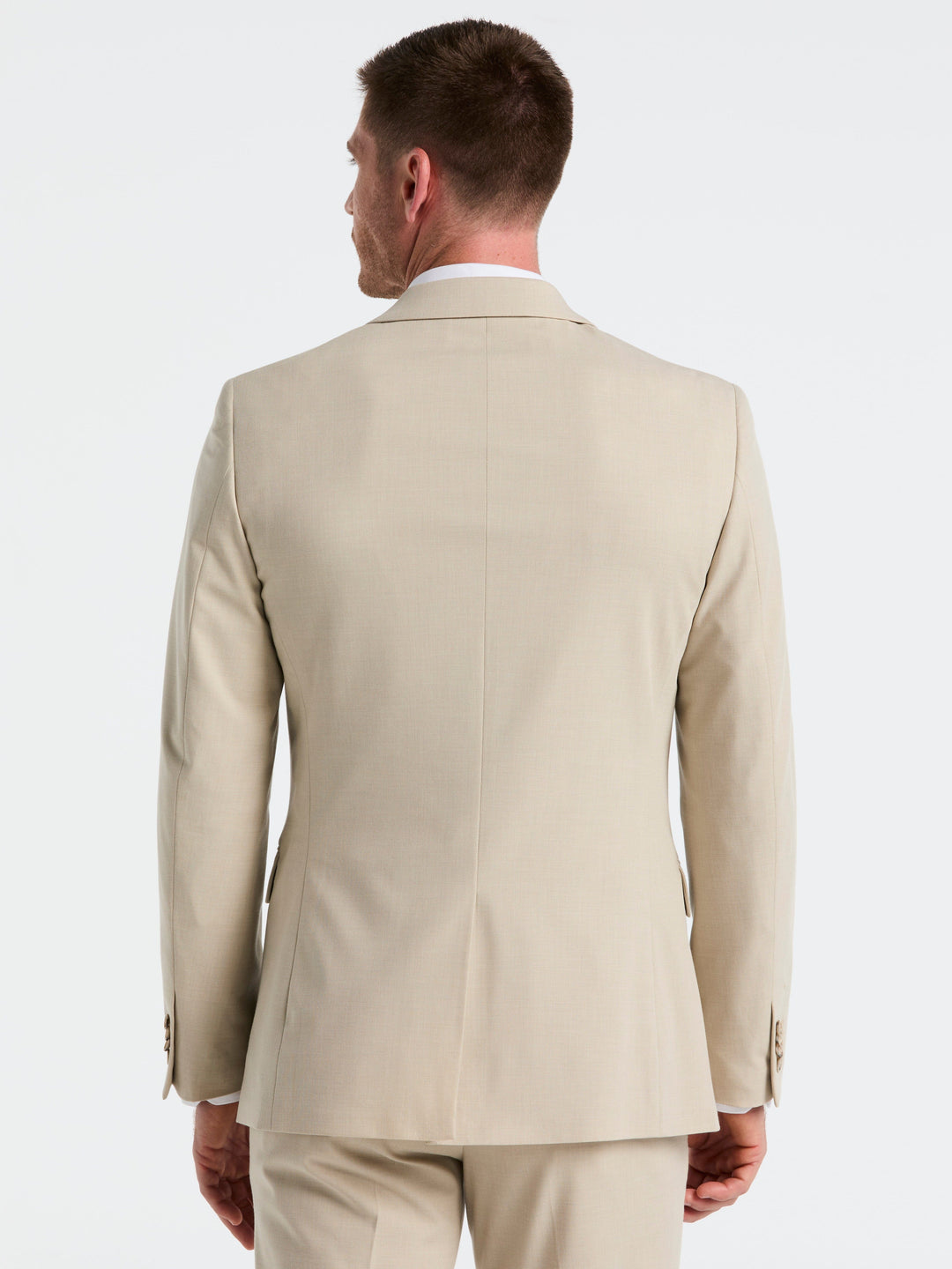 Dobby Louis Slim Fit Suit Jacket (Island Fossil) 