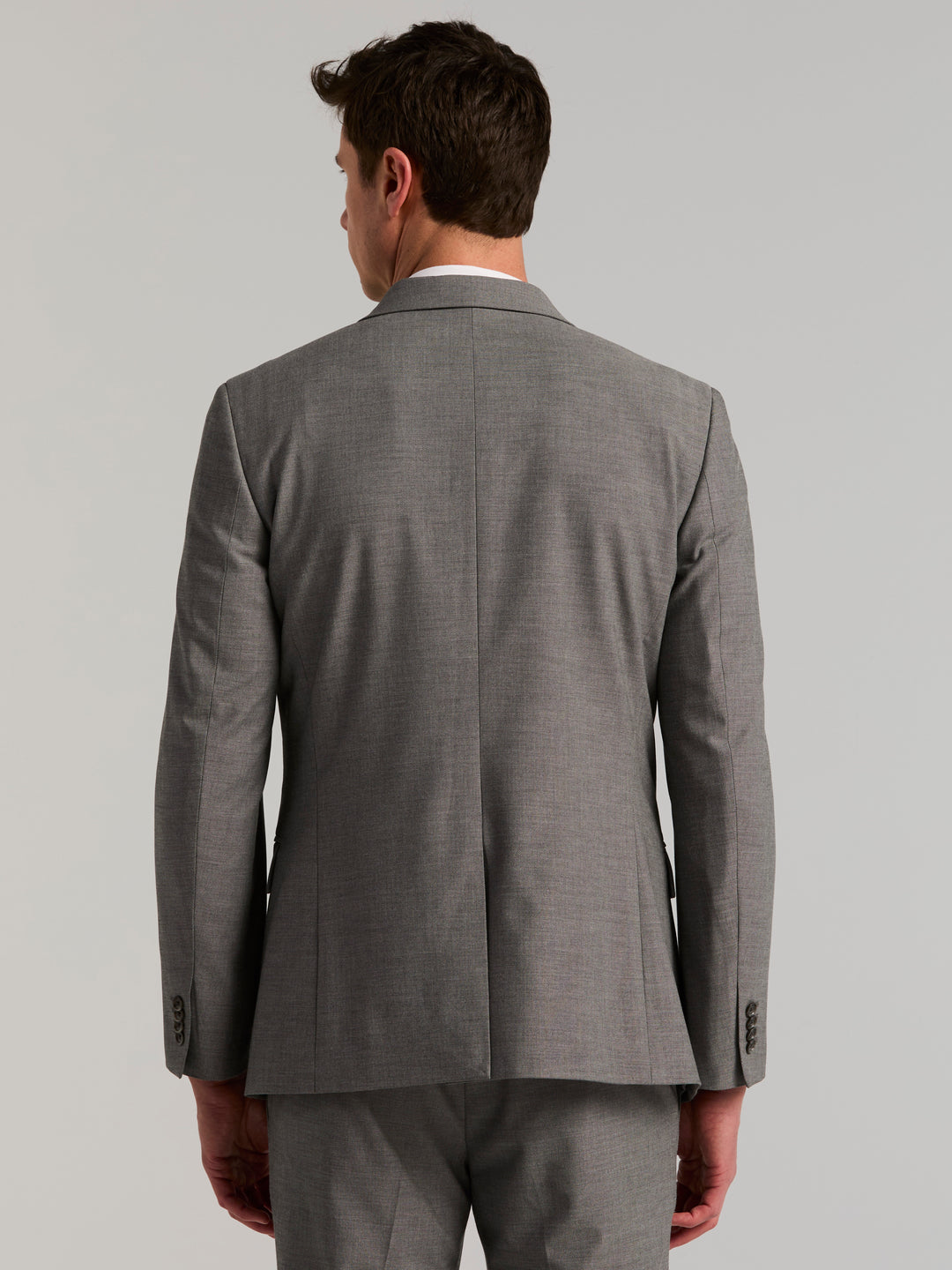Dobby Louis Slim Fit Suit Jacket (Sharkskin) 