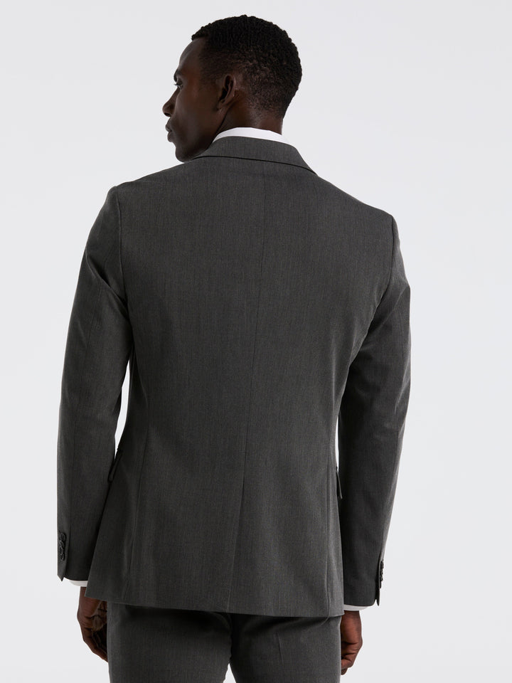 Dobby Louis Slim Fit Suit Jacket (Quiet Shade) 