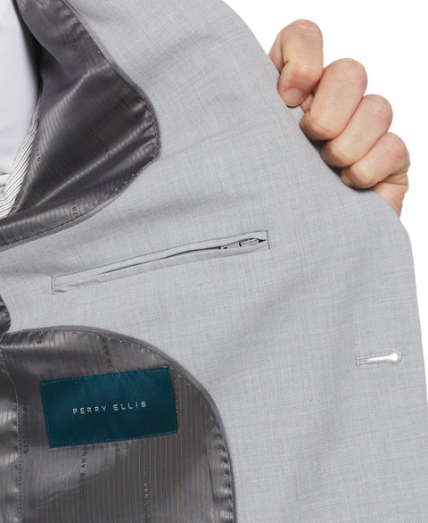 Dobby Louis Slim Fit Suit Jacket (Felt Grey) 