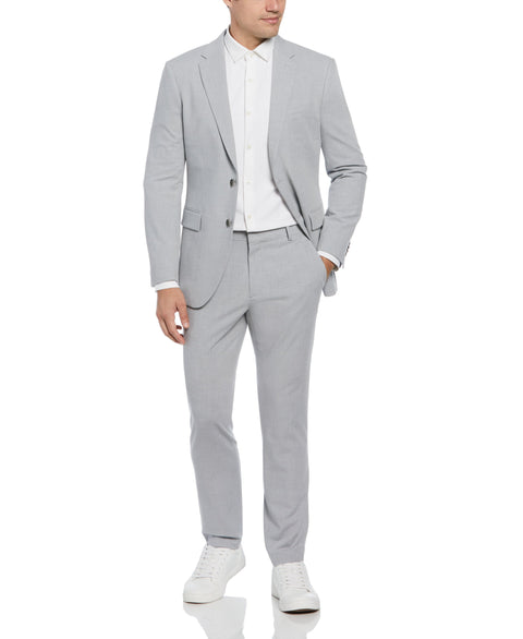 Dobby Louis Slim Fit Suit Jacket (Felt Grey) 