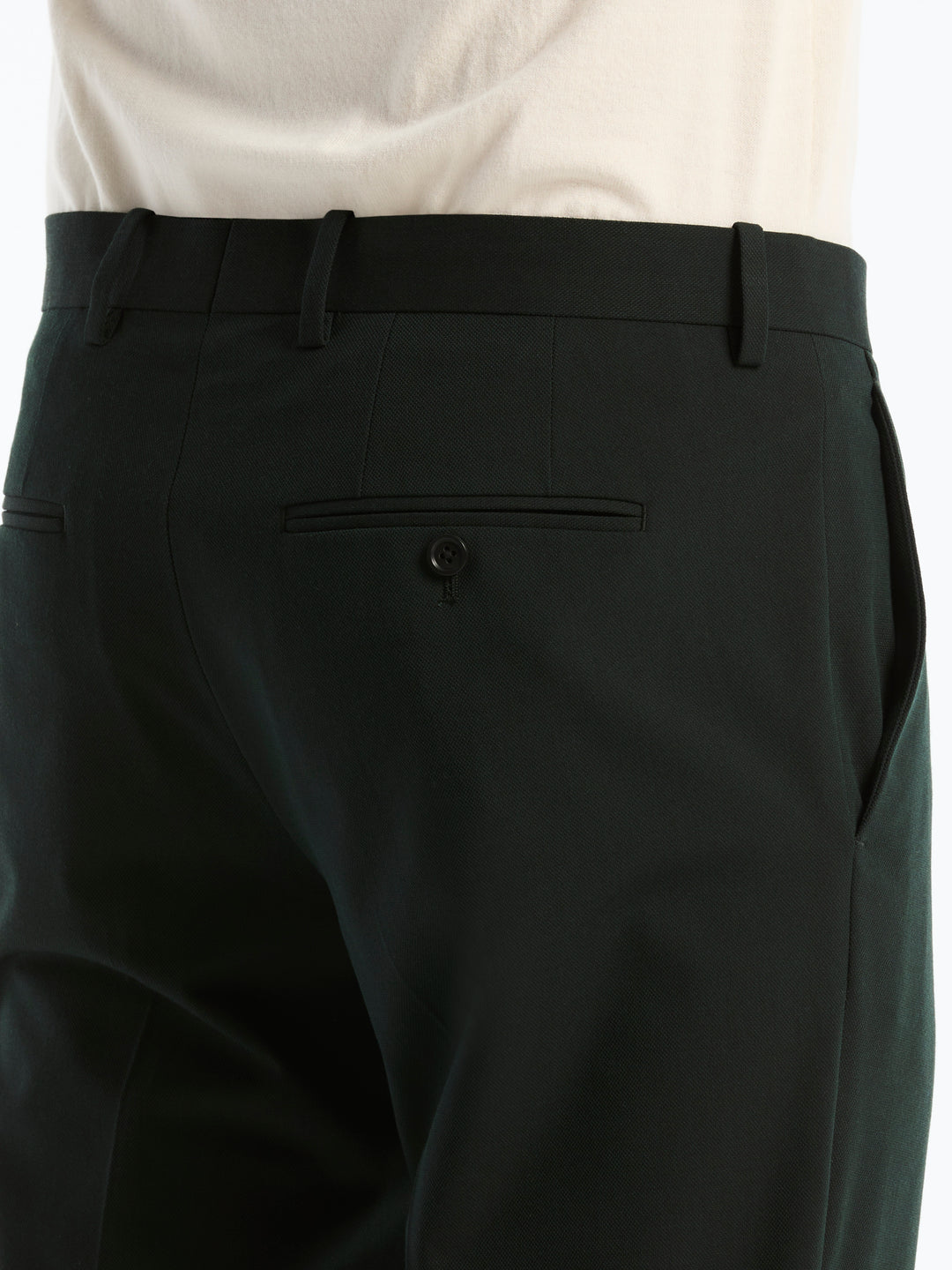 Dobby Louis Slim Fit Suit Pants (Pine) 