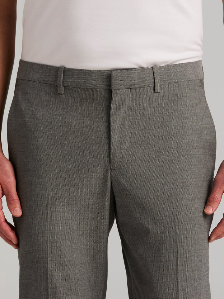 Dobby Louis Slim Fit Suit Pants (Sharkskin) 