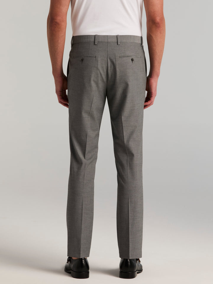 Dobby Louis Slim Fit Suit Pants (Sharkskin) 