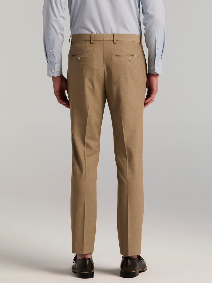 Dobby Louis Slim Fit Suit Pants (Lead Gray) 