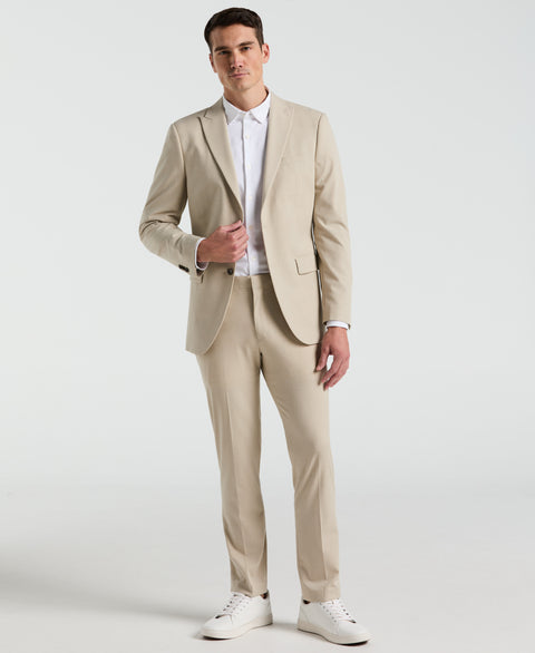 Dobby Louis Slim Fit Suit Pants (Island Fossil) 