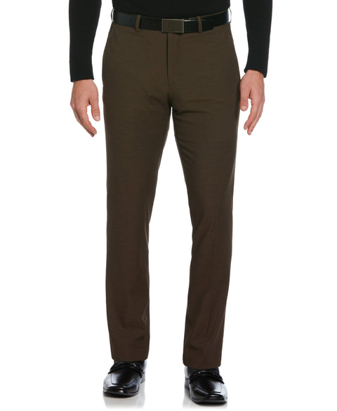 Dobby Louis Slim Fit Suit Pants (Mole) 