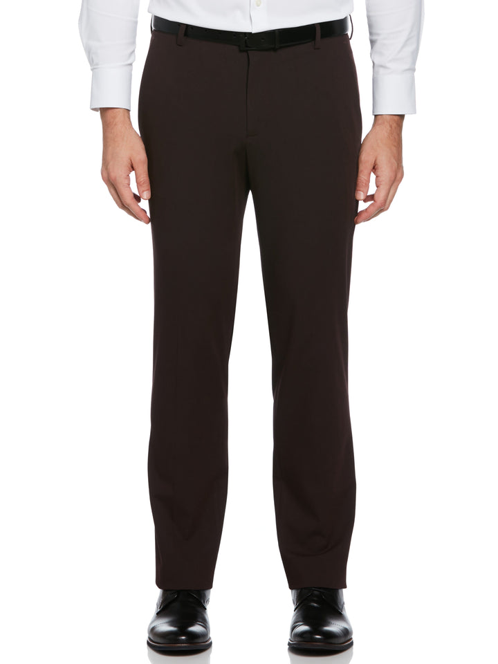 Dobby Louis Slim Fit Suit Pants (Port) 