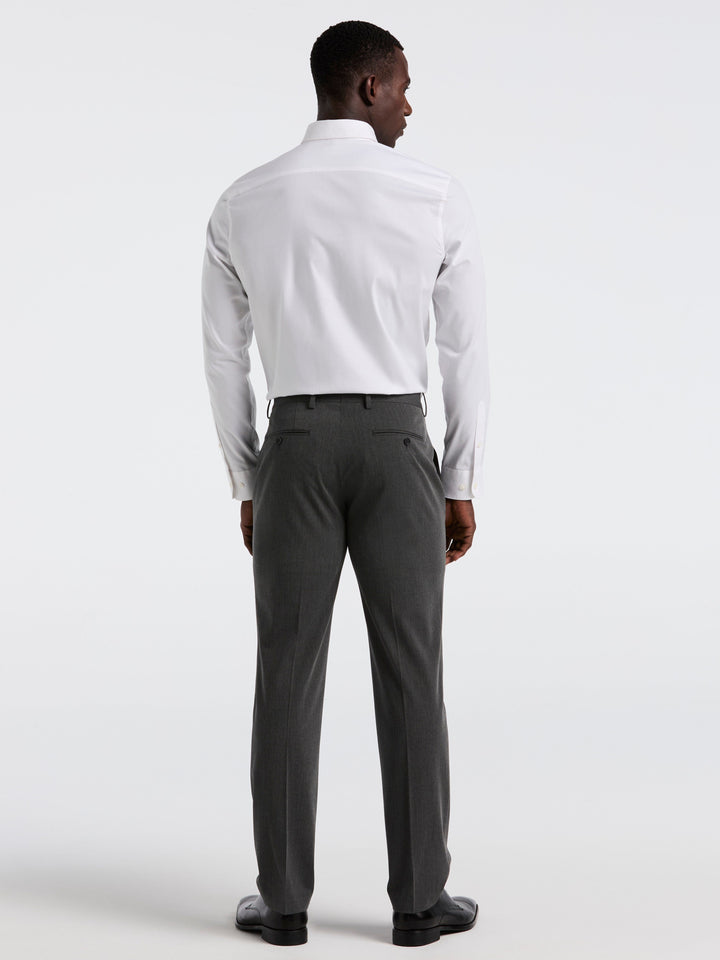 Dobby Louis Slim Fit Suit Pants (Quiet Shade) 