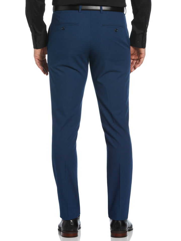 Dobby Louis Slim Fit Suit Pants (Gibraltar Sea) 