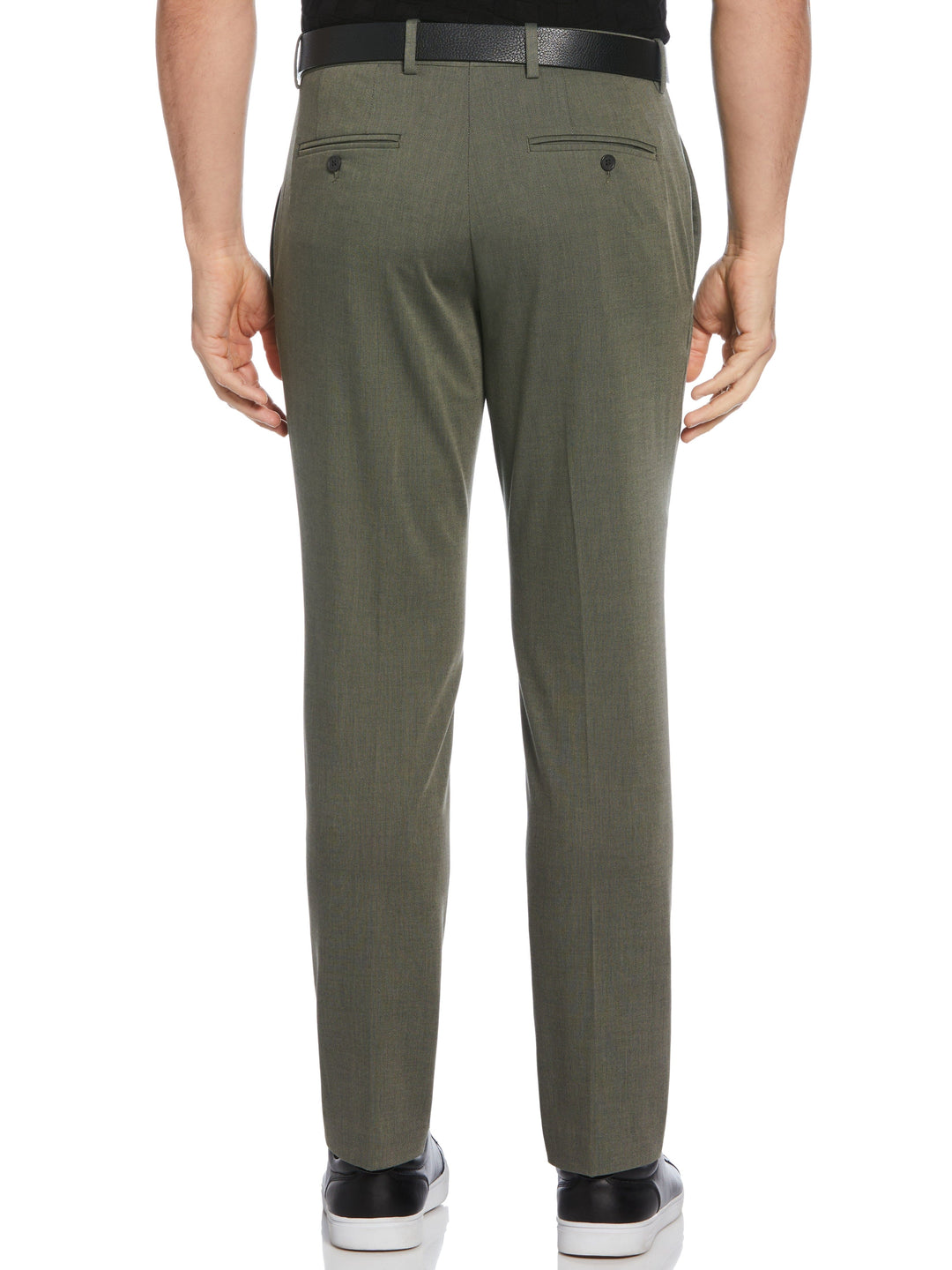 Dobby Louis Slim Fit Suit Pants (Shadow) 