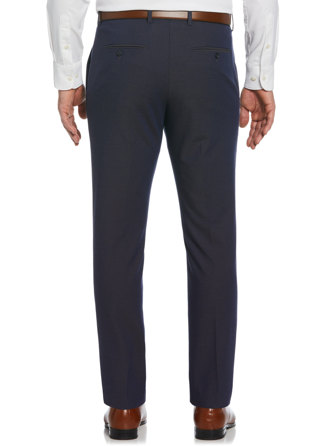Dobby Louis Slim Fit Suit Pants (Royal Purple) 