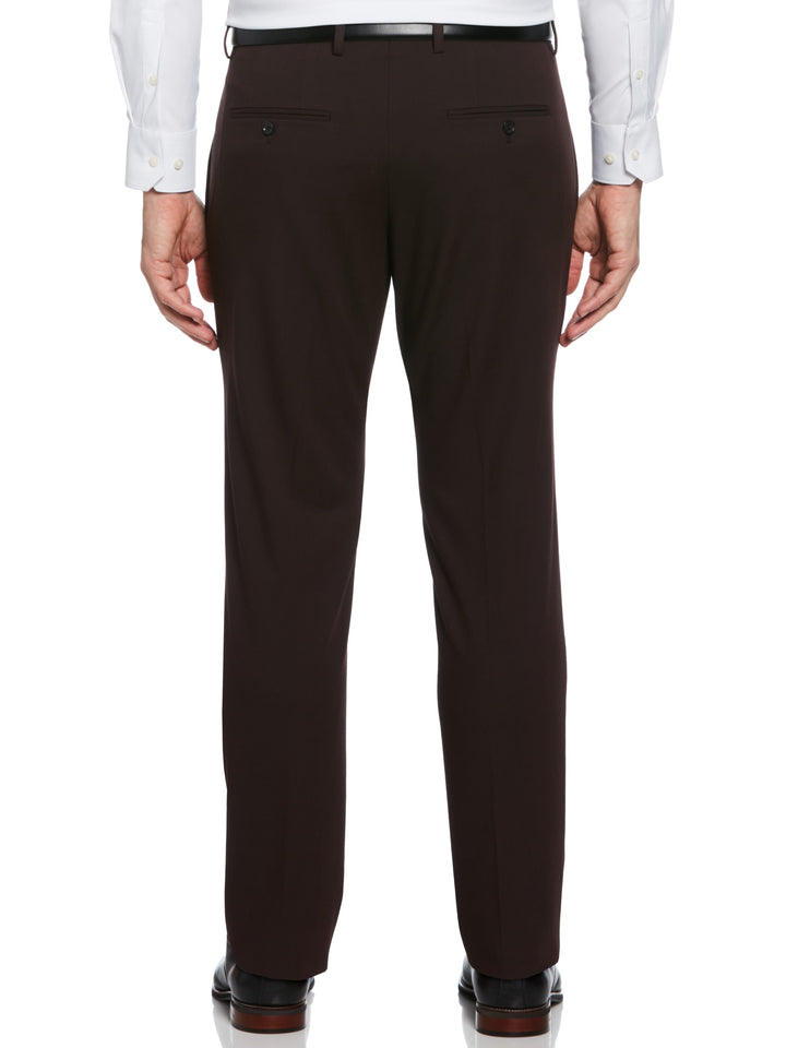 Dobby Louis Slim Fit Suit Pants (Port) 