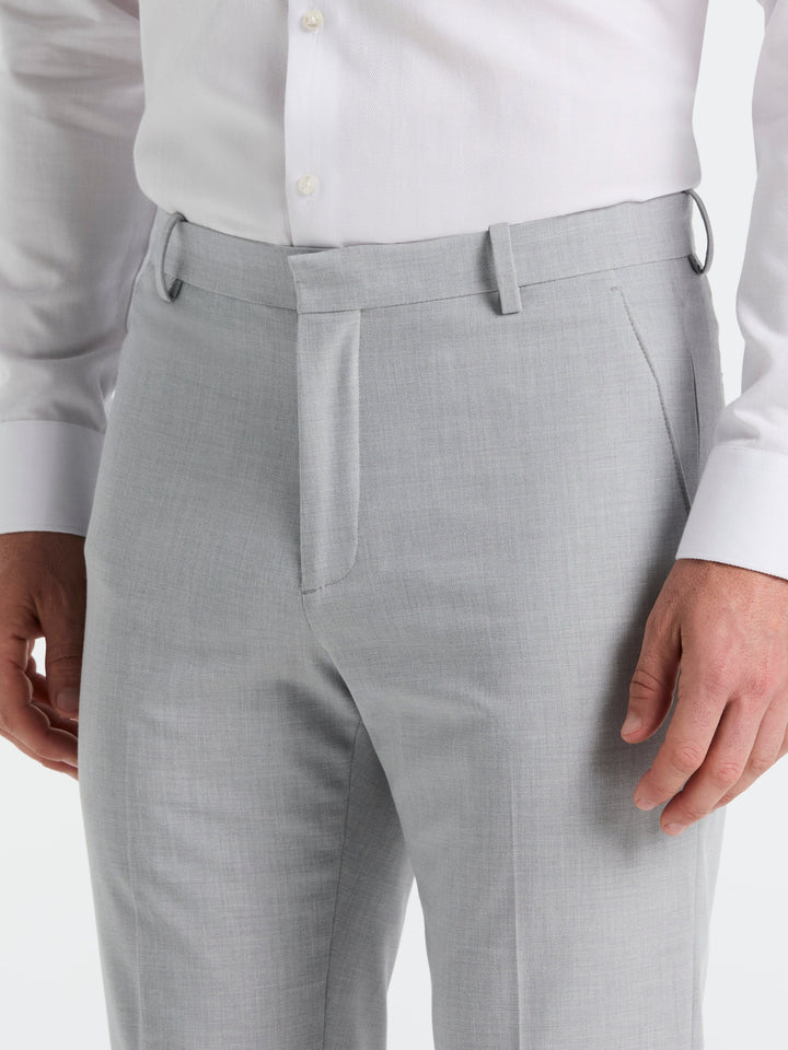 Dobby Louis Slim Fit Suit Pants (Felt Grey) 