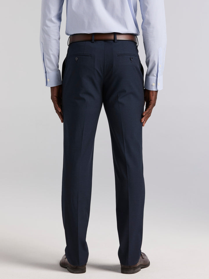 Dobby Louis Slim Fit Suit Pants (Total Eclipse) 