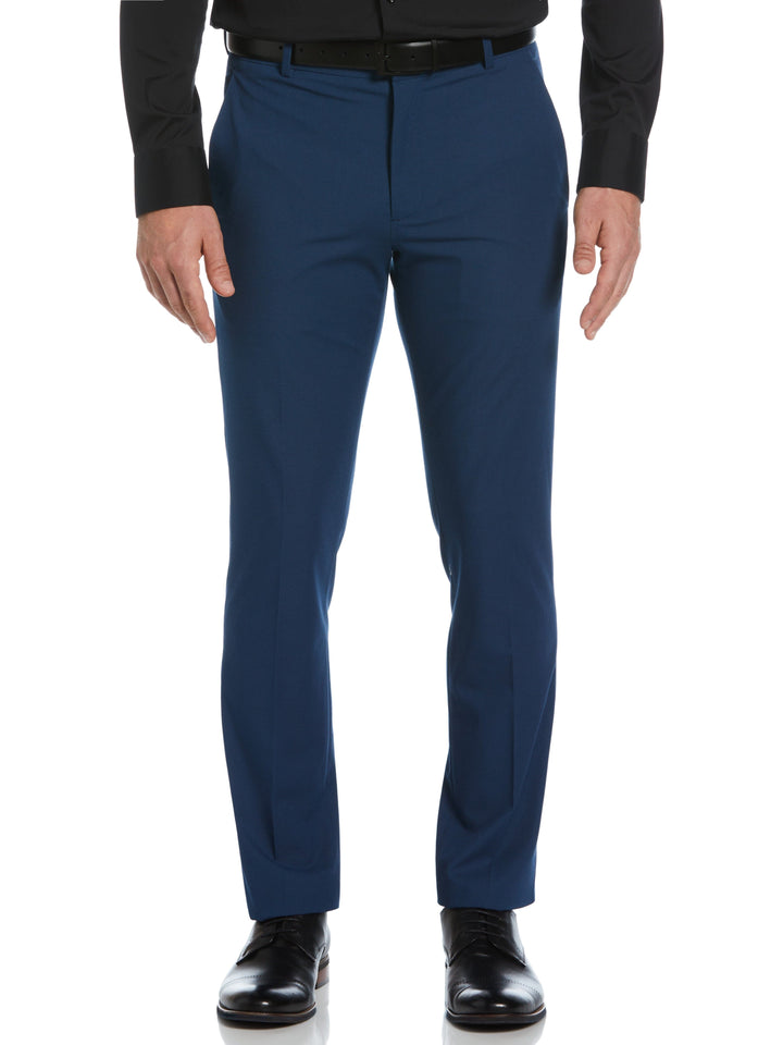 Dobby Louis Slim Fit Suit Pants (Gibraltar Sea) 