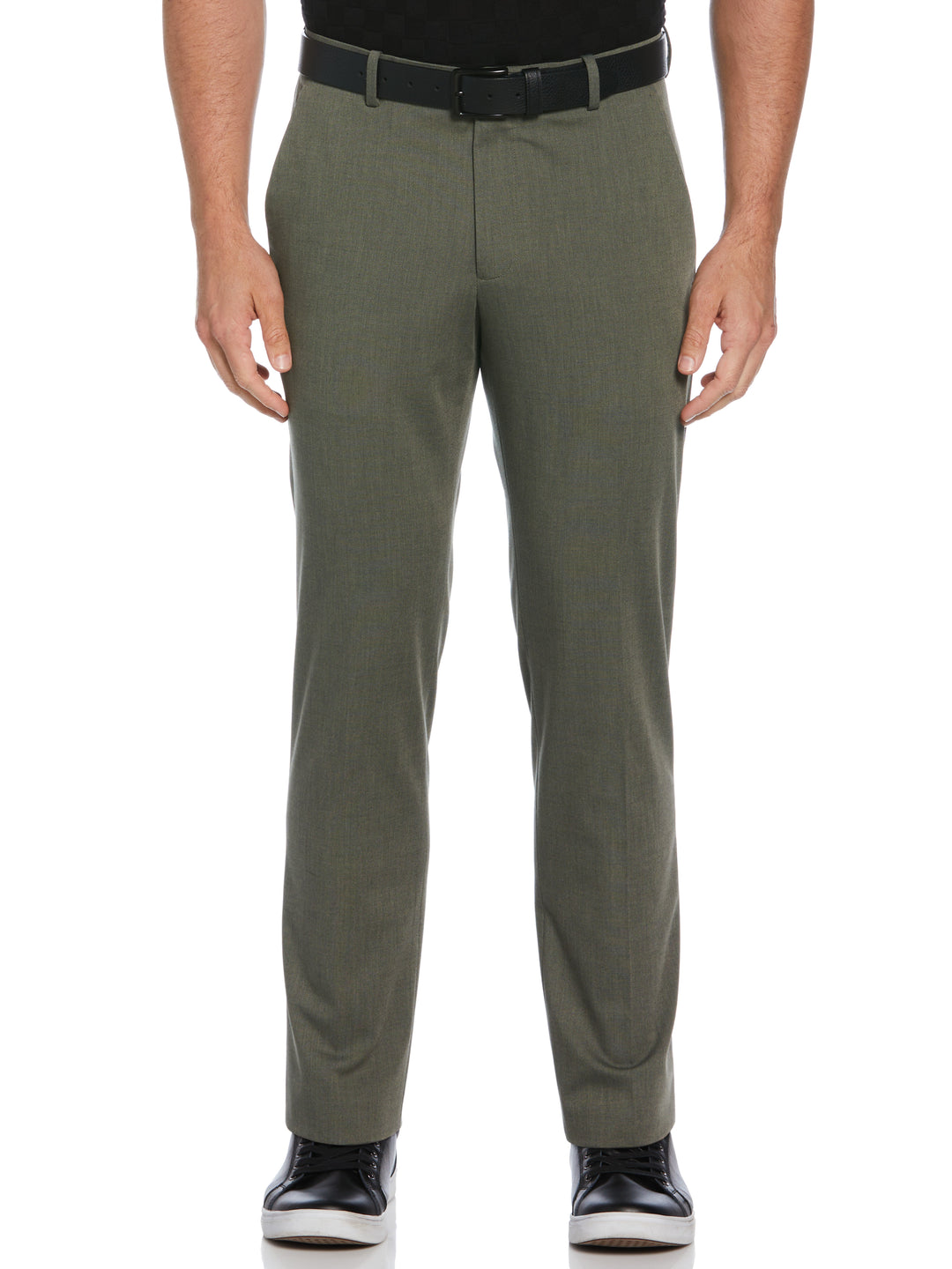 Dobby Louis Slim Fit Suit Pants (Shadow) 