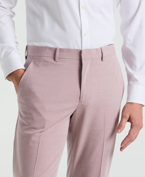 Dobby Louis Slim Fit Suit Pants (Orchid Ice) 