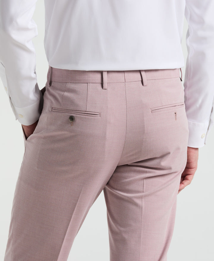Dobby Louis Slim Fit Suit Pants (Orchid Ice) 