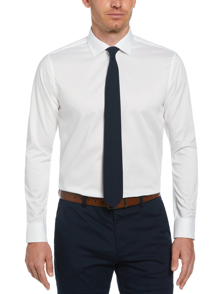Lux Tencel Twill Shirt (White) 