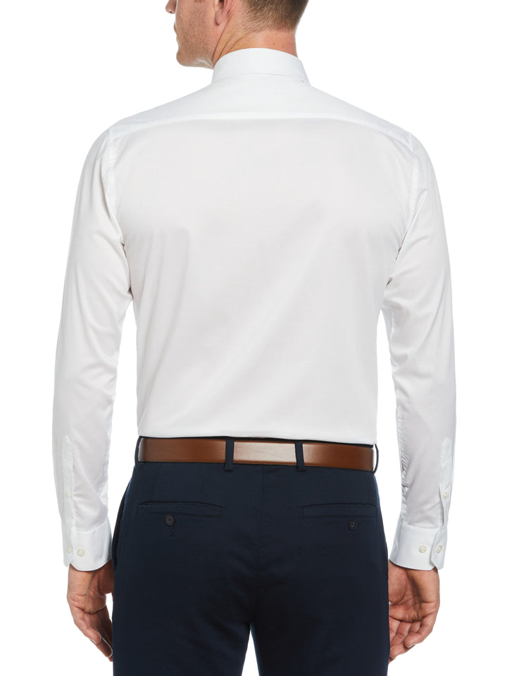 Lux Tencel Twill Shirt (White) 