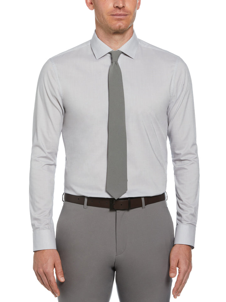 Lux Tencel Twill Shirt (Light Grey) 