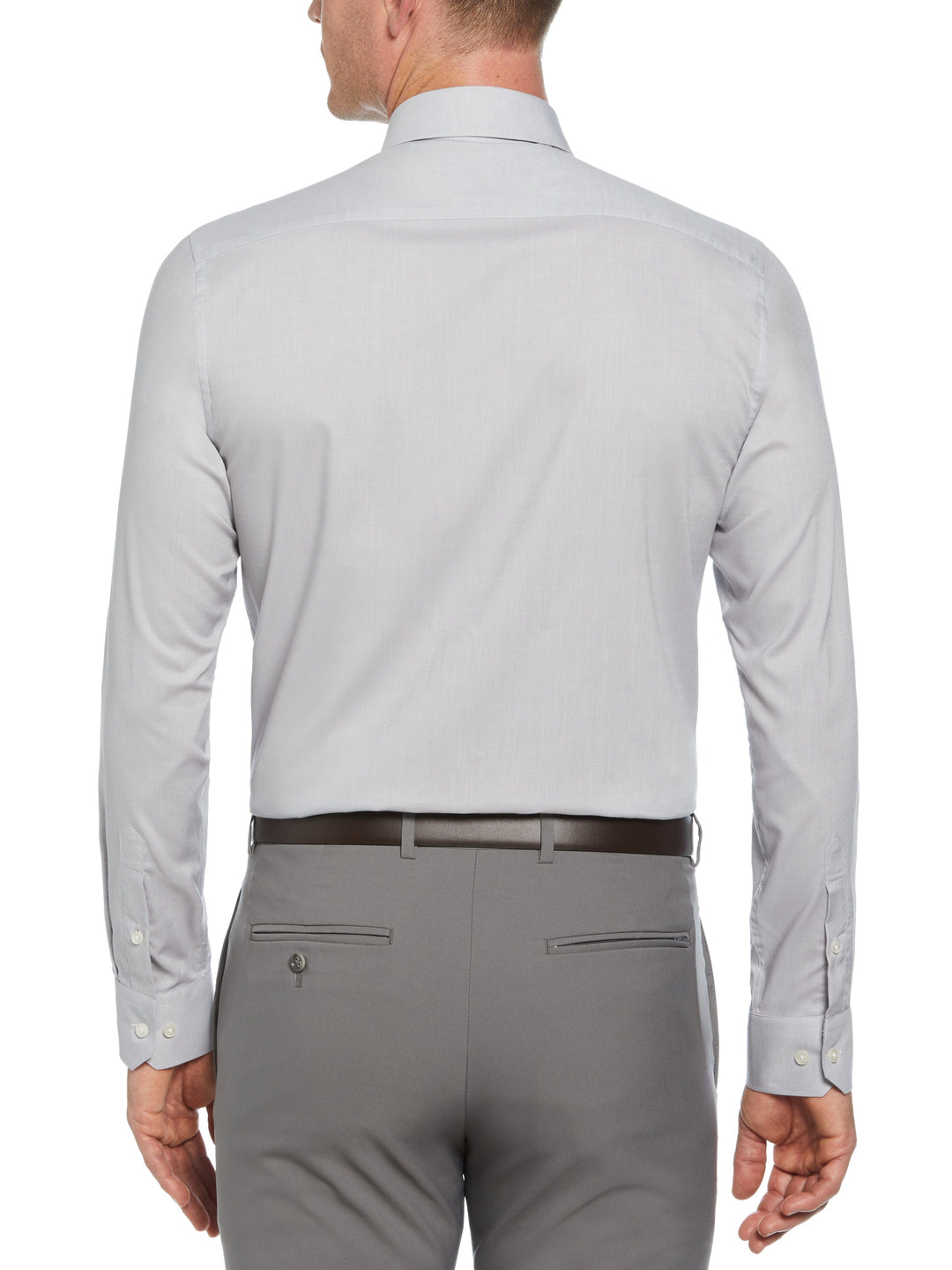 Lux Tencel Twill Shirt (Light Grey) 