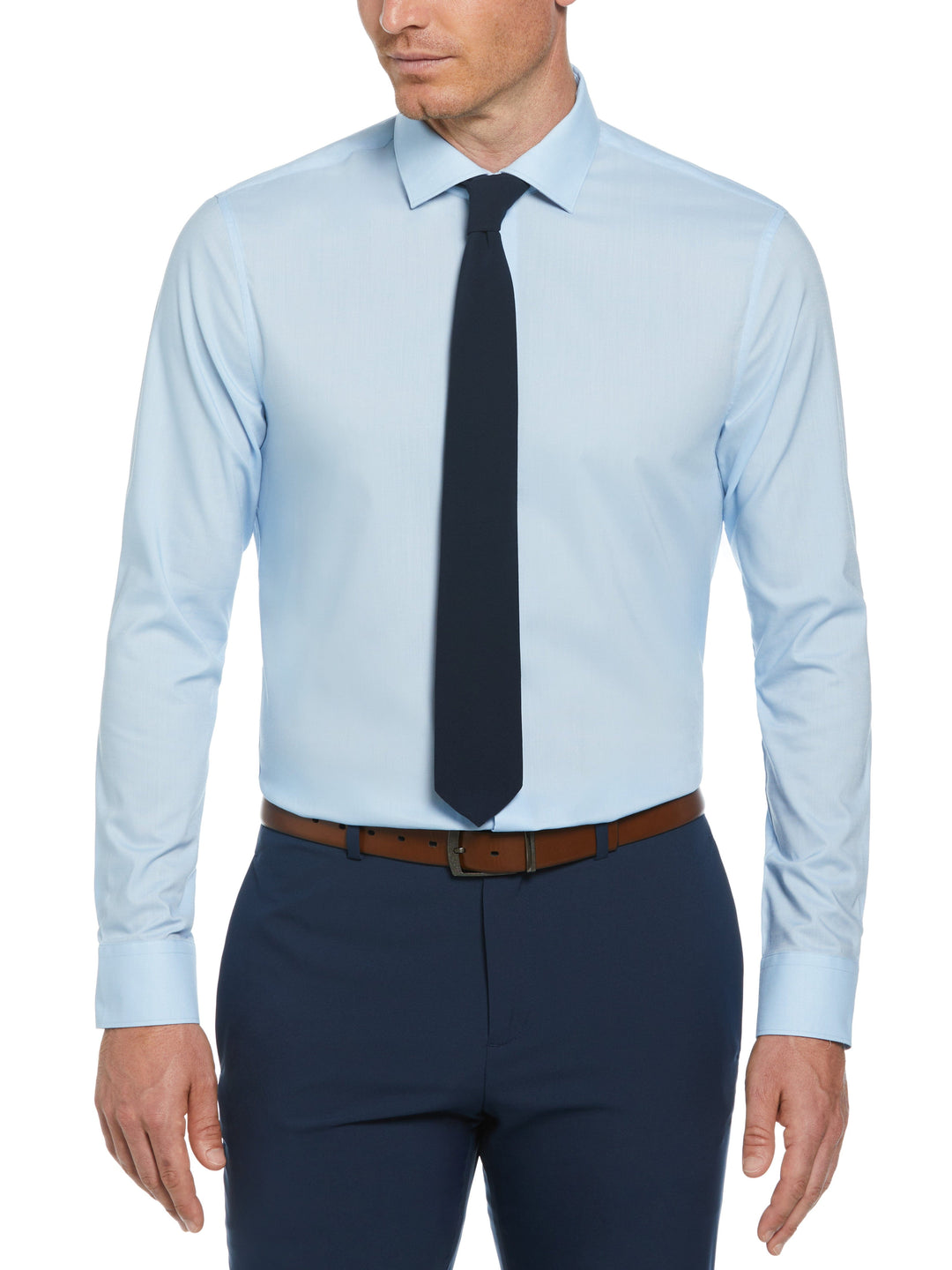 Lux Tencel Twill Shirt (Blue) 