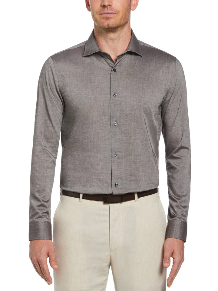 Lux Tencel Twill Shirt (Chocolate) 