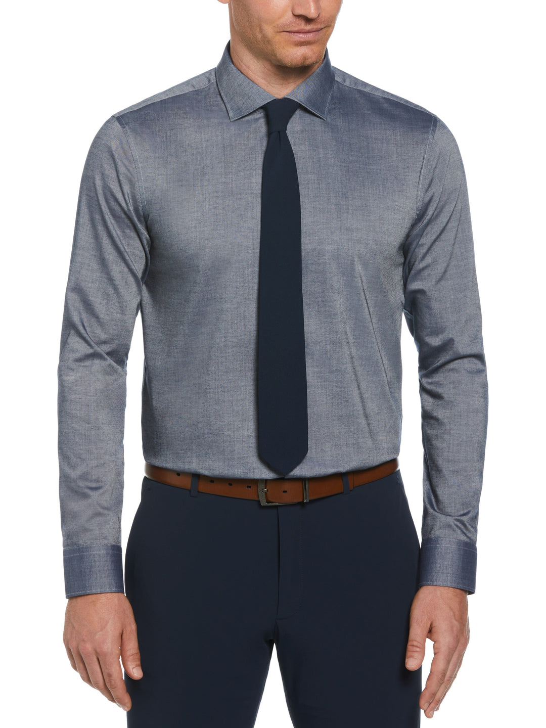 Lux Tencel Twill Shirt (Dark Navy) 