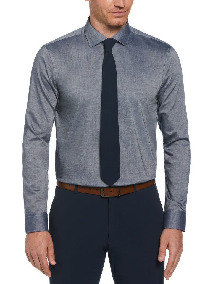 Lux Tencel Twill Shirt (Dark Navy) 
