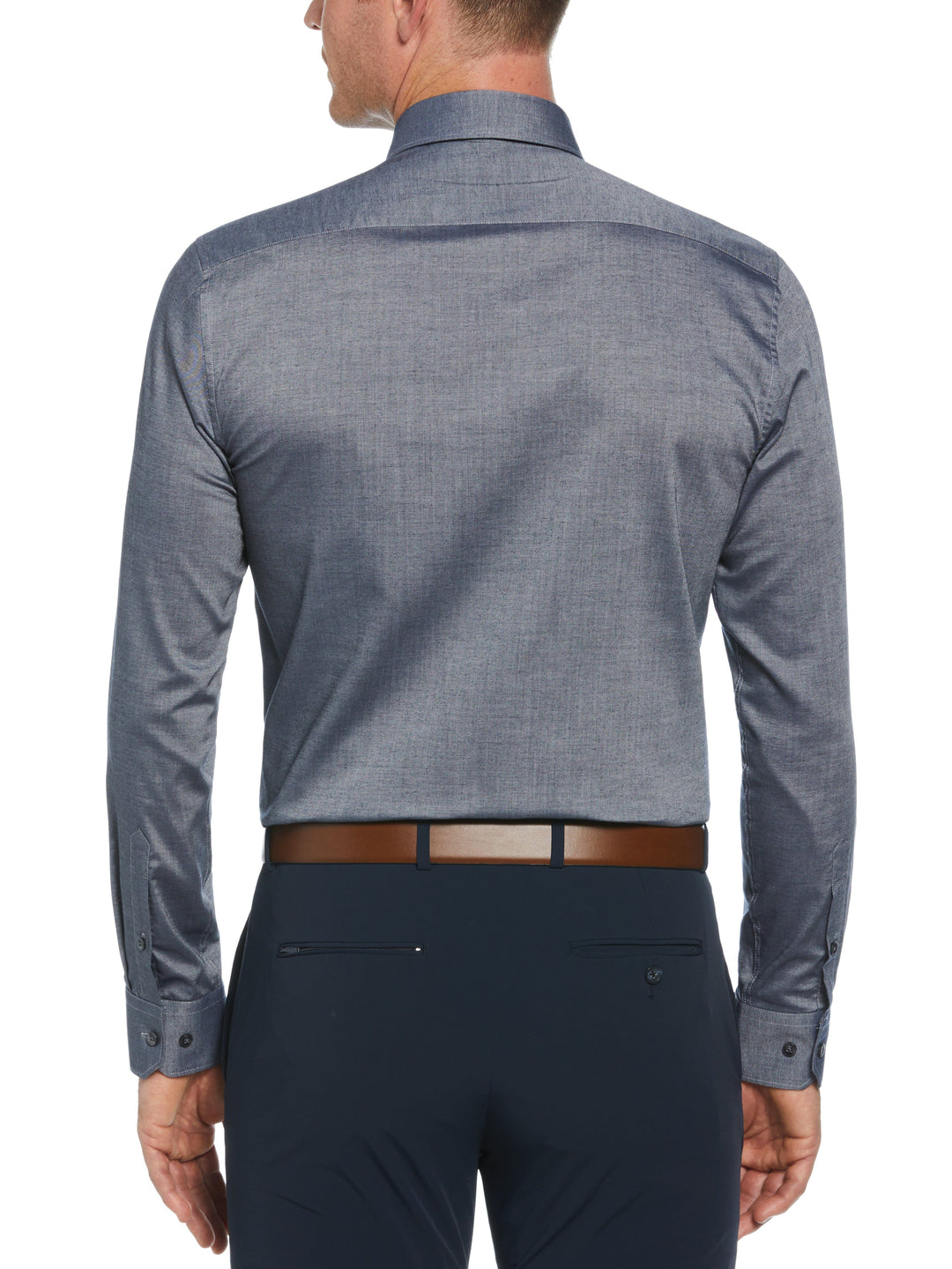 Lux Tencel Twill Shirt (Dark Navy) 