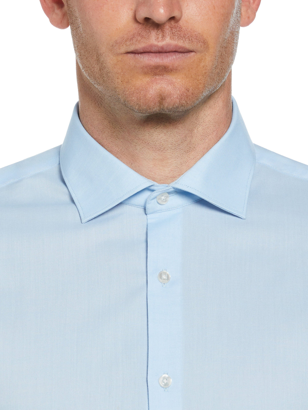 Lux Tencel Twill Shirt (Blue) 