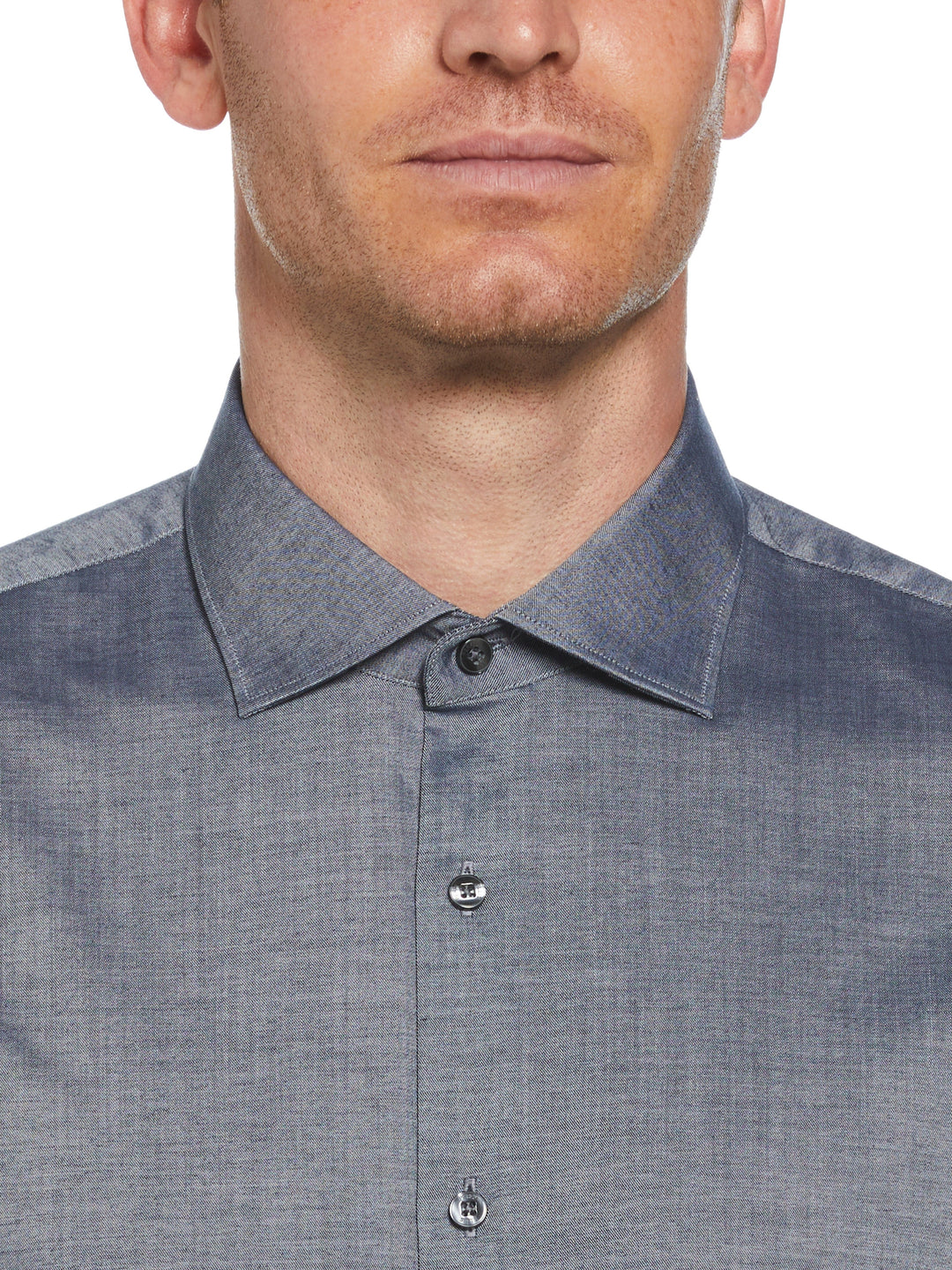 Lux Tencel Twill Shirt (Dark Navy) 