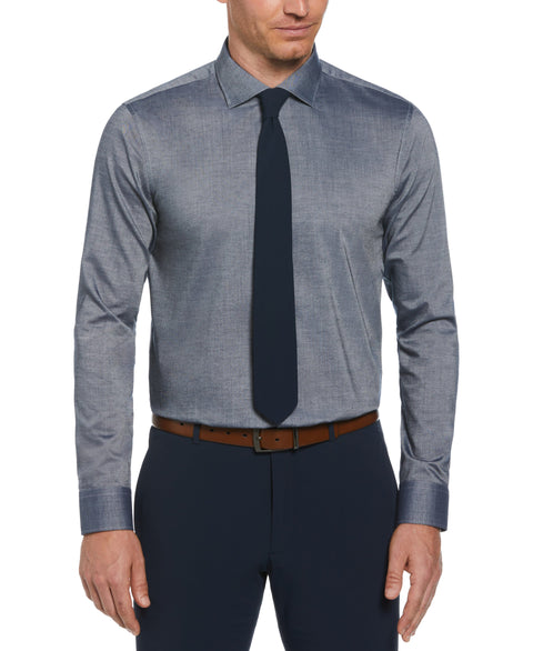 Luxe Tencel Twill Shirt (Dark Navy) 