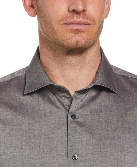 Luxe Tencel Twill Shirt (Chocolate) 