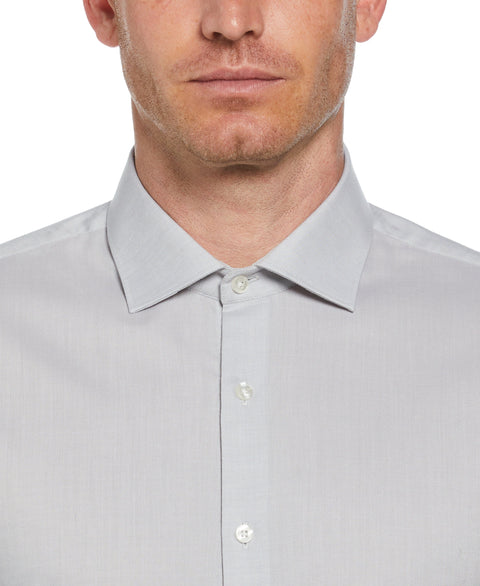 Luxe Tencel Twill Shirt (Light Grey) 