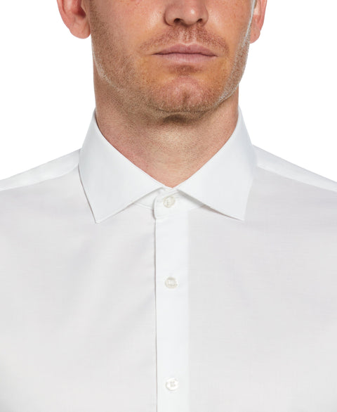 Luxe Tencel Twill Shirt (White) 