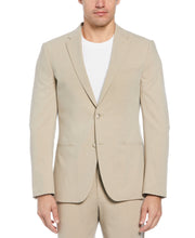 Slim Fit Luxe Suit Jacket (White Pepper) 