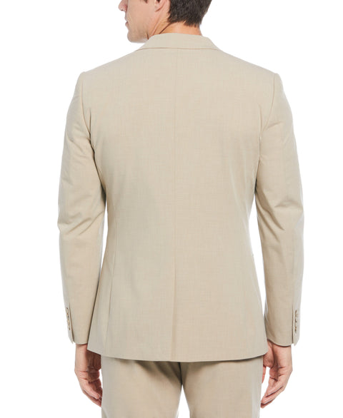 Slim Fit Luxe Suit Jacket (White Pepper) 