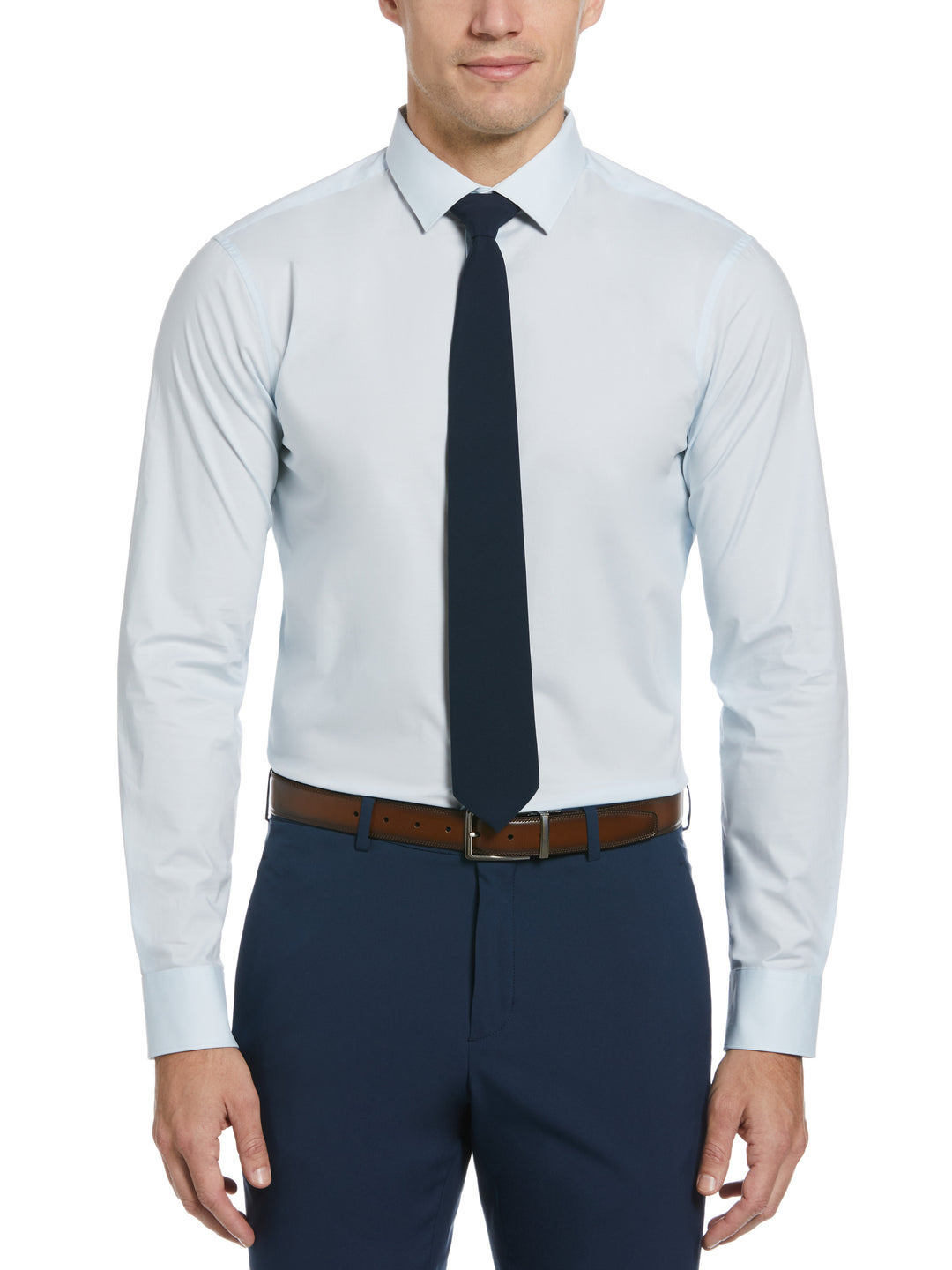 Luxury Cotton Poplin Shirt (Country Air) 