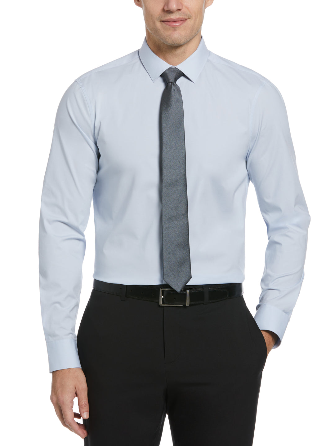 Luxury Cotton Poplin Shirt (Heather) 