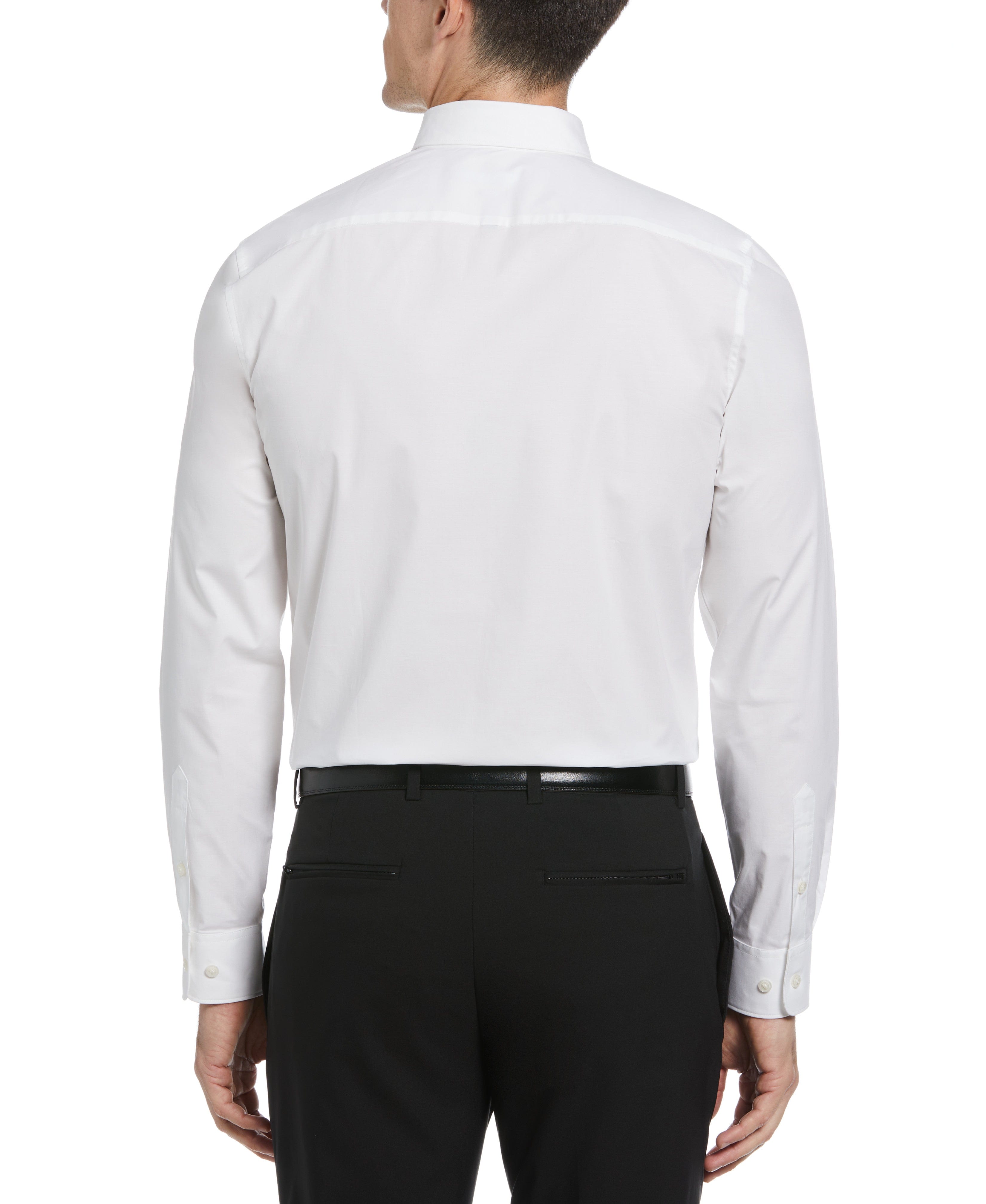Men's Luxury Cotton Poplin Dress Shirt | Perry Ellis