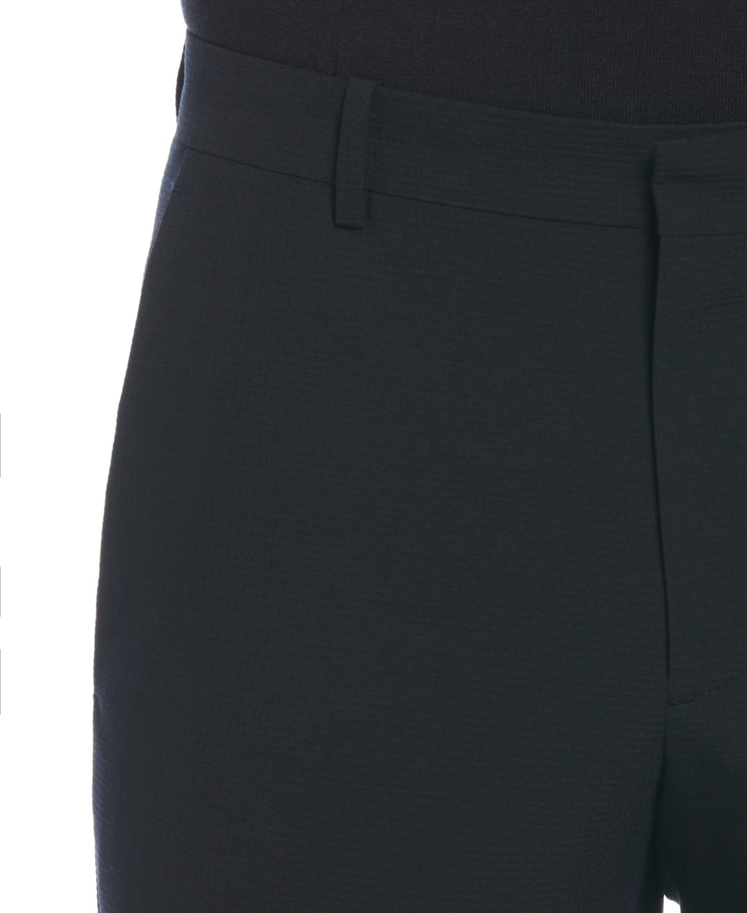 Slim Fit Micro Textured Suit Pant (Dark Sapphire) 