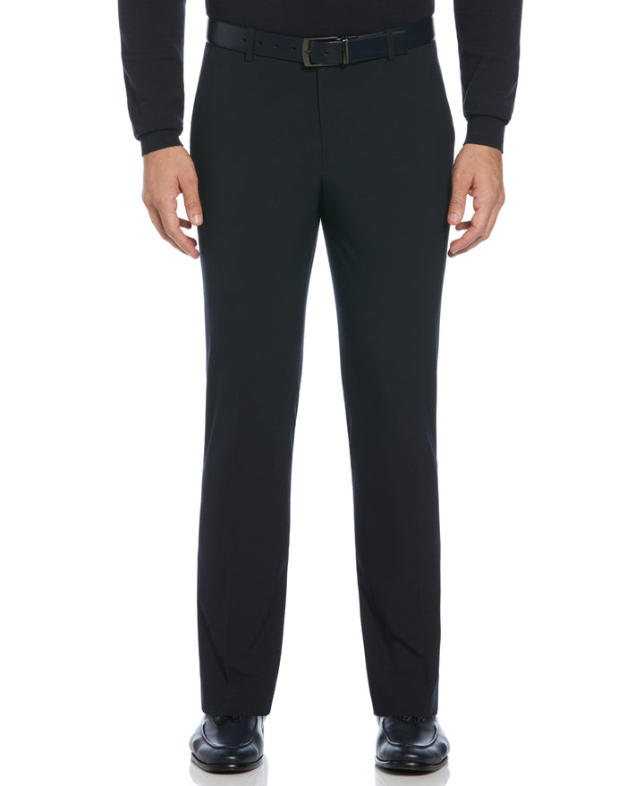 Slim Fit Micro Textured Suit Pant (Dark Sapphire) 
